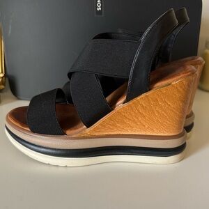 Shu Shop Contrast Wedge Sandals